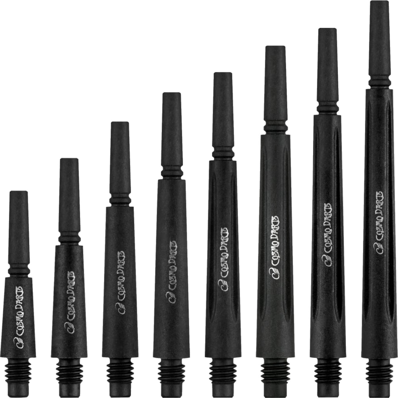 Cosmo - Fit Shaft Carbon - Black - Normal - Locked - Dart Shafts - 4 Pack