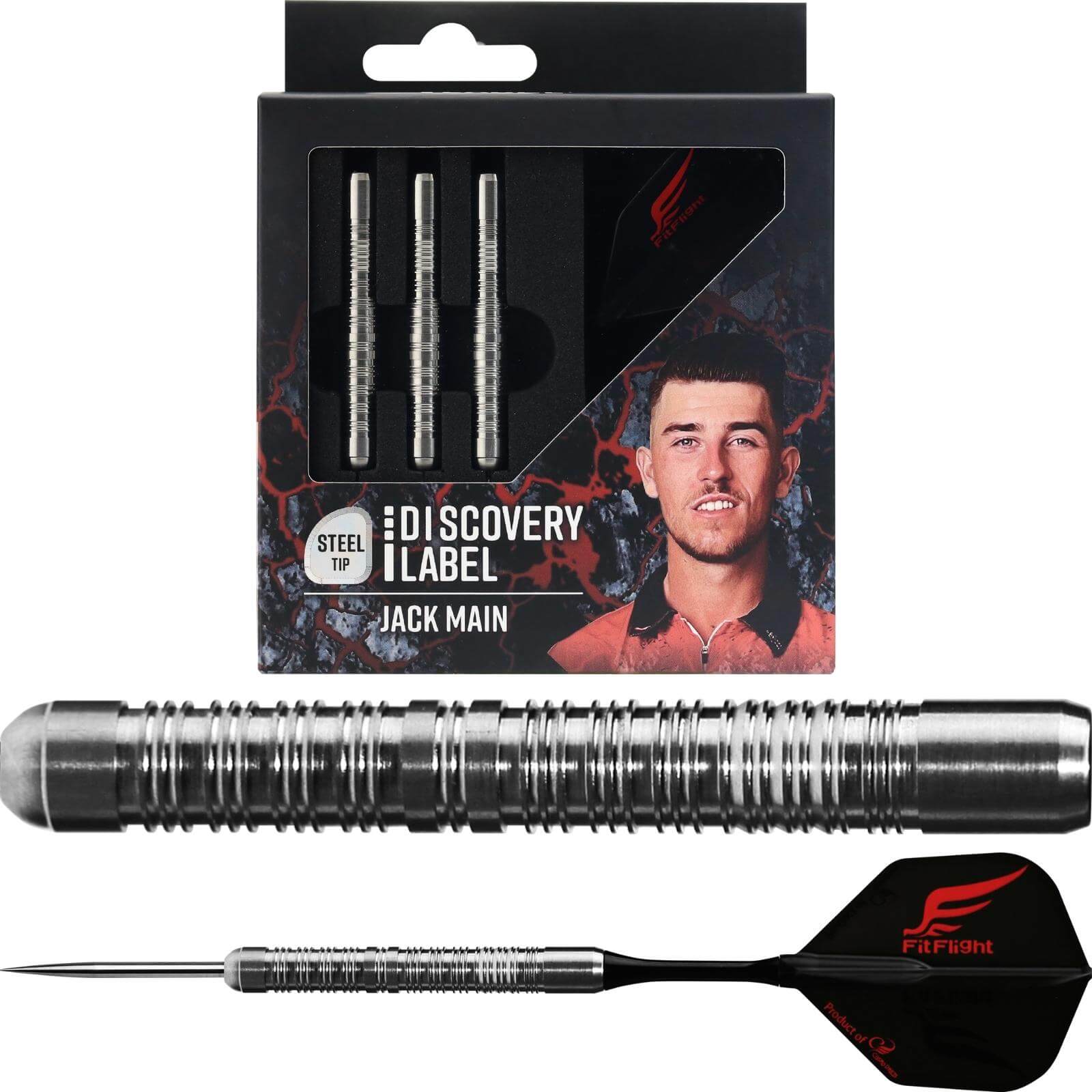 Cosmo - Discovery Label - Jack Main Darts - Steel Tip - 90% Tungsten - 23g 25g