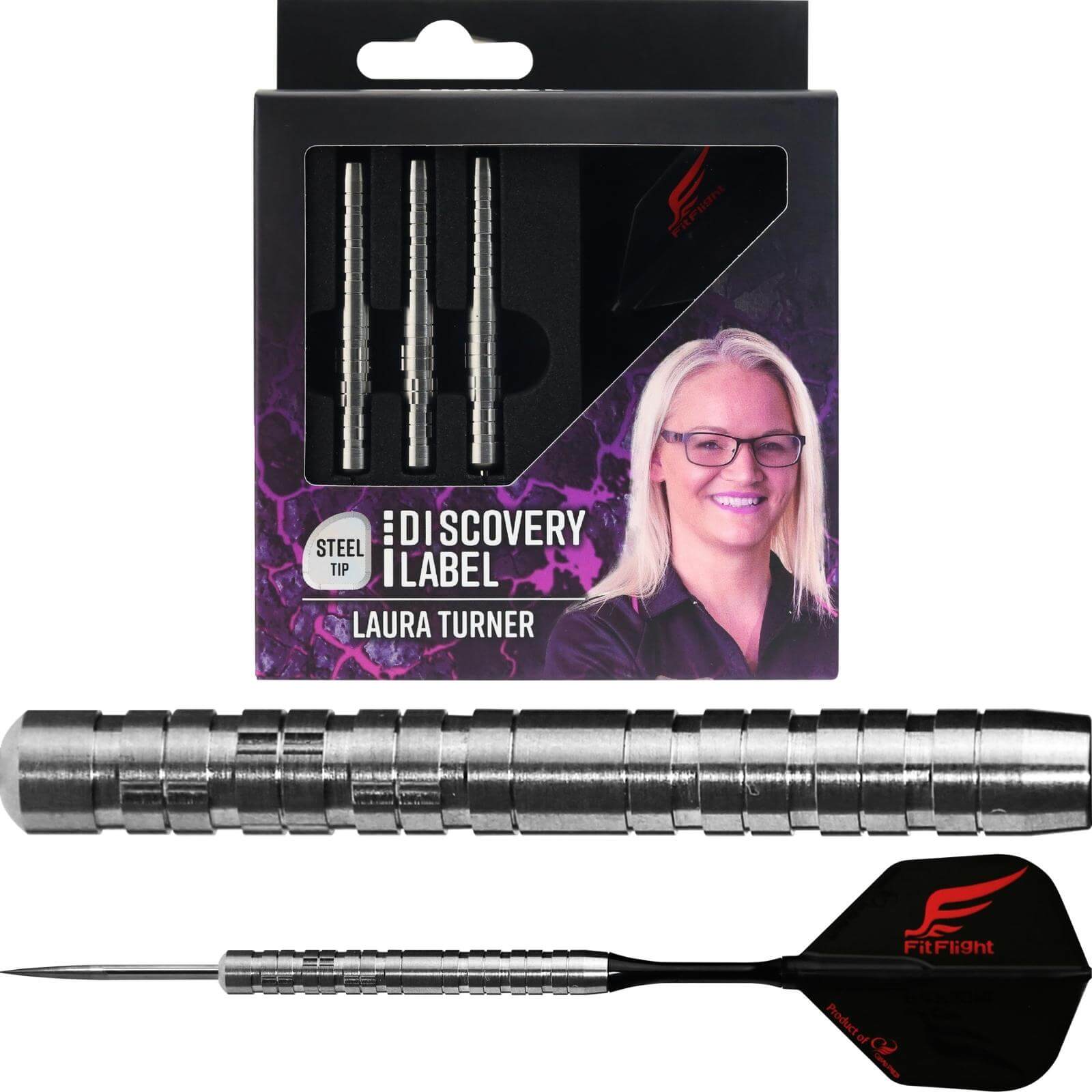 Cosmo - Discovery Label - Laura Turner Darts - Steel Tip - 90% Tungsten - 24g 26g