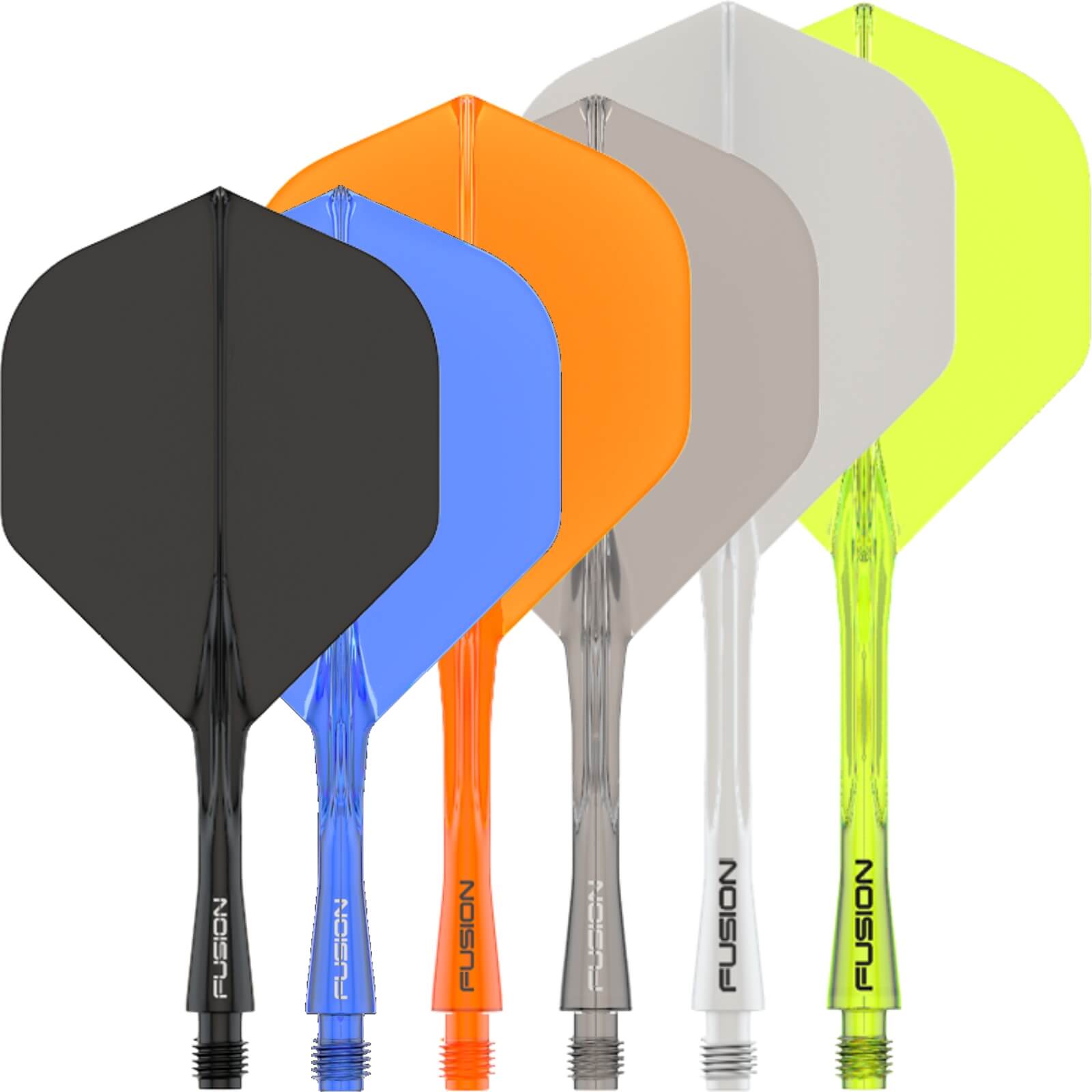 Winmau - Fusion - Standard Dart Flights - Integrated Flight & Shaft System