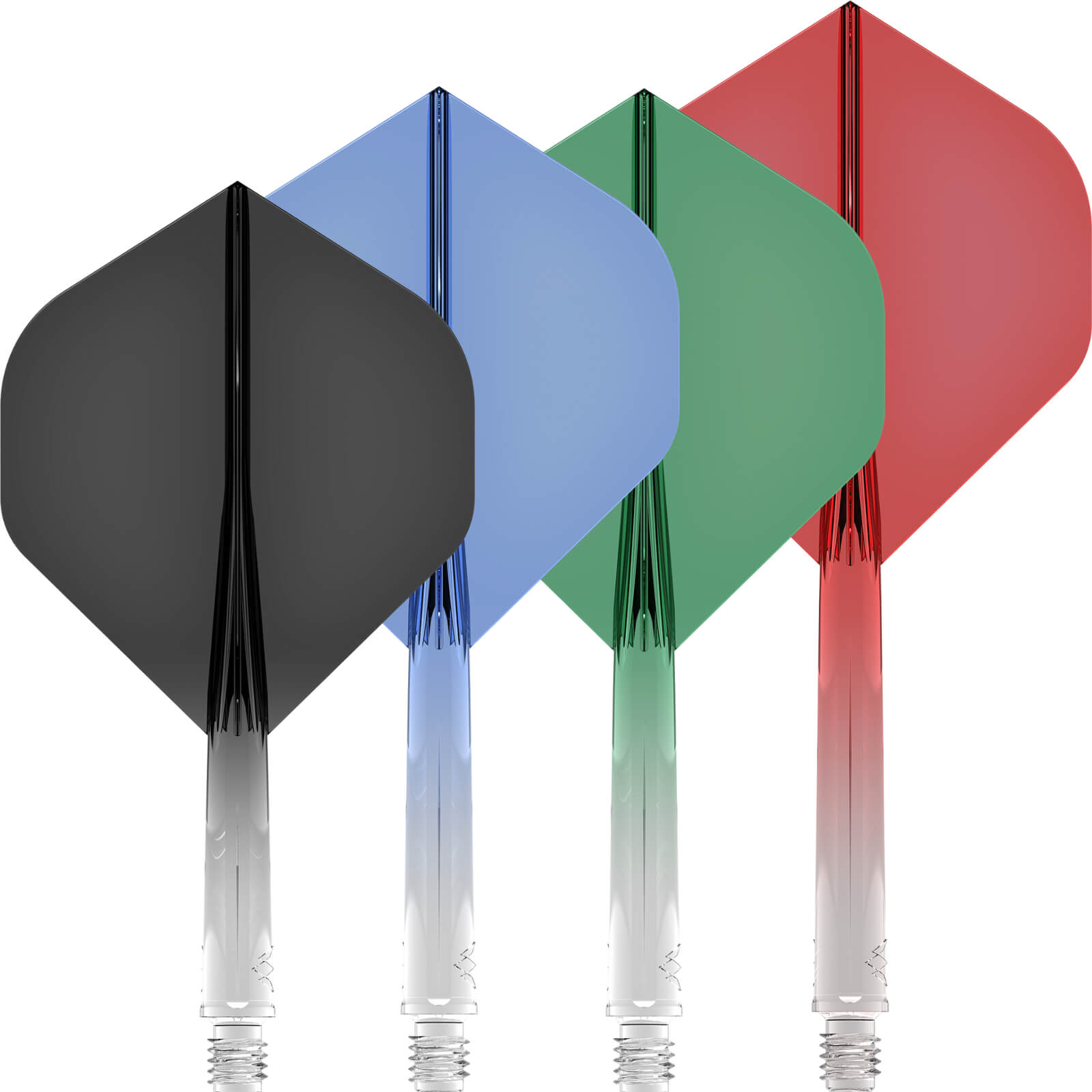 Mission - Force 90 Gradient - Big WIng Dart Flights - Integrated Flight & Shaft System